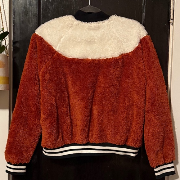 Nike Fuzzy Bomber Jacket - Picture 3 of 4